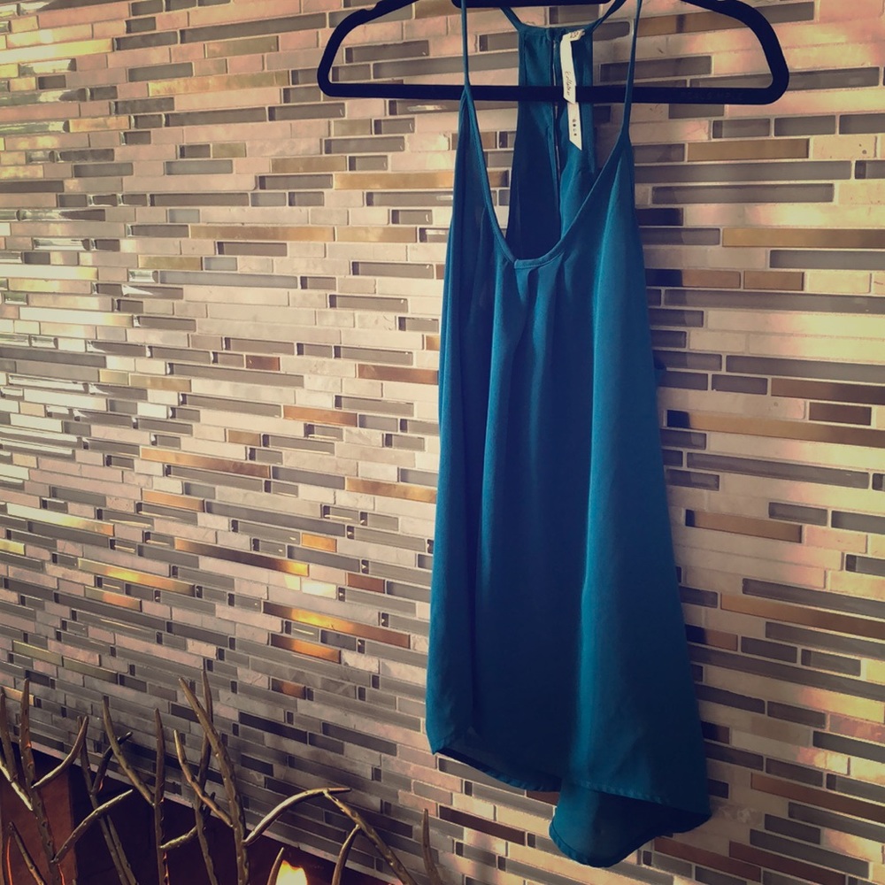 Women’s XS Bellatrix boutique tank dk Turquoise